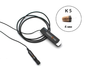 Bluetooth Remax с кнопкой-пищалкой и капсульным микронаушником K5 4 мм 1 Bluetooth Remax с кнопкой-пищалкой и капсульным микронаушником K5 4 мм 1