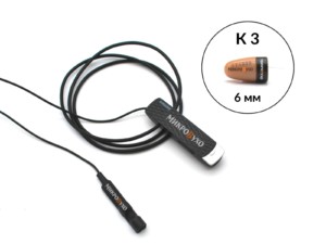 Гарнитура Bluetooth Remax с капсульным микронаушником K3 6 мм 2