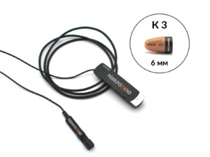 Bluetooth Remax с кнопкой-пищалкой и капсульным микронаушником K3 6 мм 1 Bluetooth Remax с кнопкой-пищалкой и капсульным микронаушником K3 6 мм 1