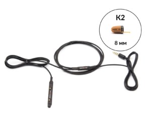 Гарнитура Connect с капсульным микронаушником K2 8 мм 2