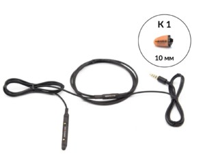 Connect с кнопкой-пищалкой и капсульным микронаушником K1 10 мм 1 Connect с кнопкой-пищалкой и капсульным микронаушником K1 10 мм 1
