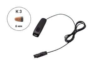 Bluetooth Box Basic с кнопкой-пищалкой и капсульным микронаушником K3 6мм 1 Bluetooth Box Basic с кнопкой-пищалкой и капсульным микронаушником K3 6мм 1