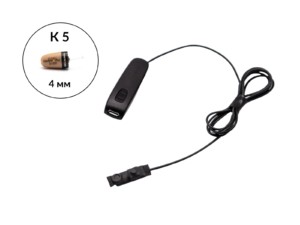 Bluetooth Box Basic с кнопкой-пищалкой и капсульным микронаушником K5 4мм 1 Bluetooth Box Basic с кнопкой-пищалкой и капсульным микронаушником K5 4мм 1