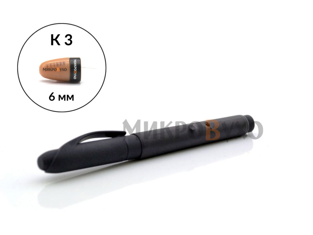 Гарнитура Ручка Standard c капсульным микронаушником K3 6 мм 1