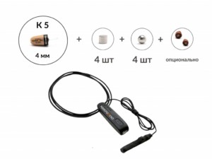 Универсальная гарнитура Bluetooth Basic с капсулой K5 4 мм и магнитами 2 мм 2